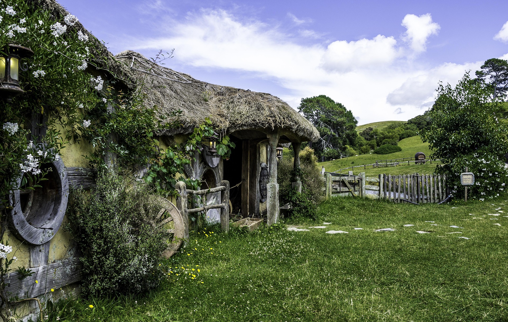 An old looking house