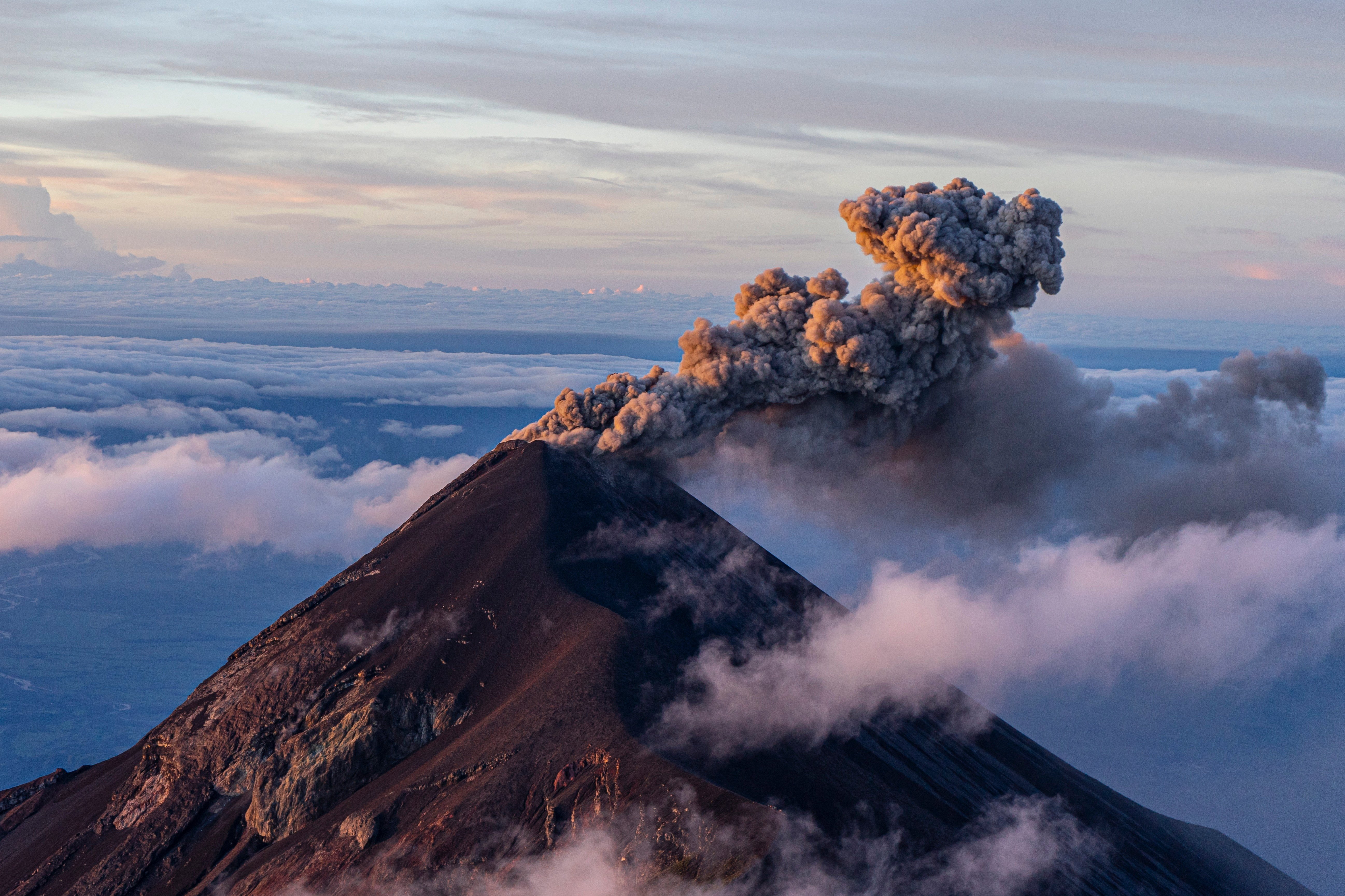 big volcano